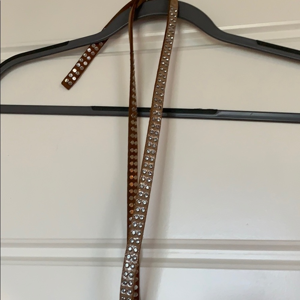 J Crew Rhinestone Belt - 40” - Picture 3 of 4